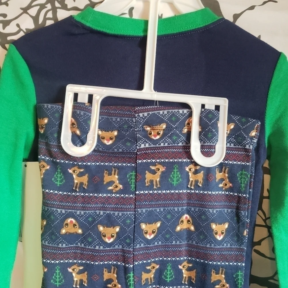 Rudolph Christmas pajama set